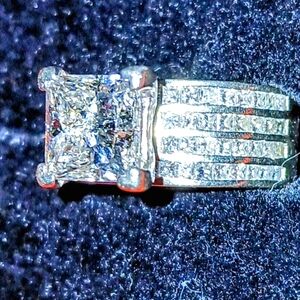 Diamond engagement ring - custom designed -